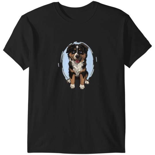 Discover Smiley Aussie Pup T-Shirts