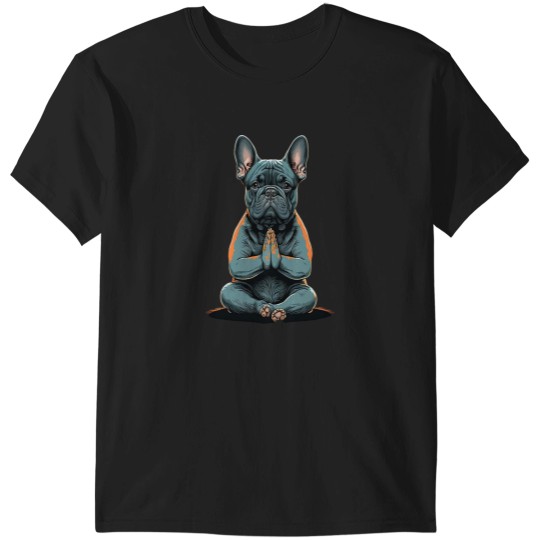 Discover Funny French Bulldog Frenchie Yoga T-Shirts
