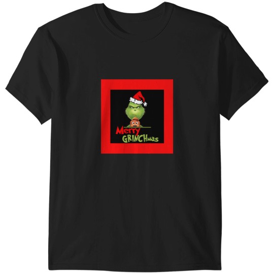 Discover MERRY Grin - funny character CHRISTMAS T-Shirts