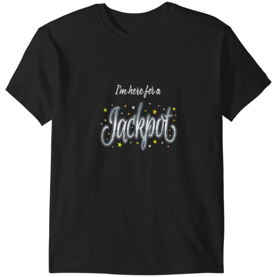 Discover Slot Machine Jackpot Casino Gambling T-Shirts