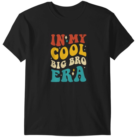 Discover In My Cool Big Bro Era Baby Announcement for Brother Kids T-Shirts