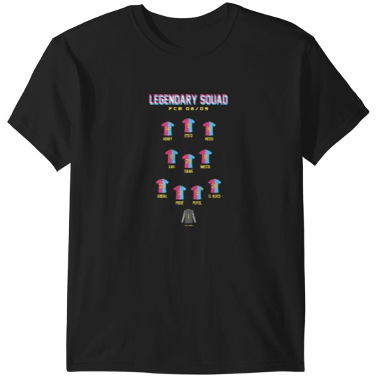 Discover FC Barcelonass Legendary 0809 Squad T-Shirts