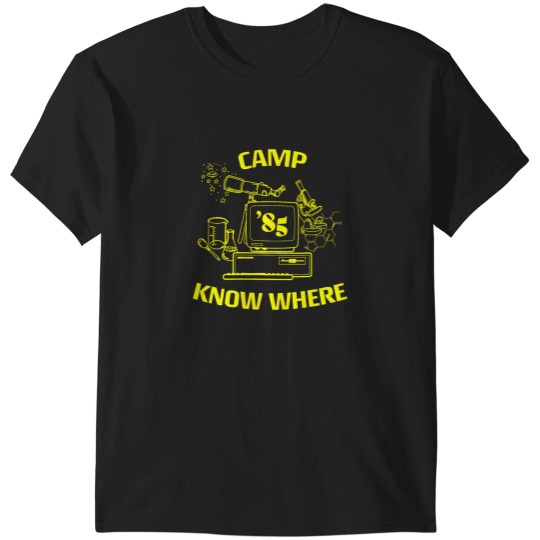 Discover Netflix Stranger Thingsss Camp Know Where 85 Logo T-Shirts