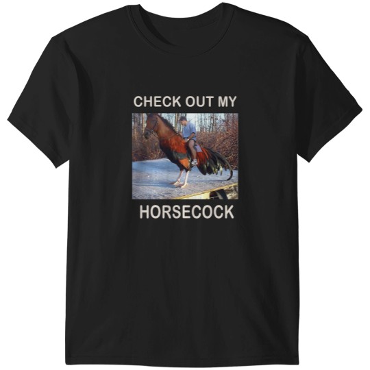 Discover check out my horsecock funny horse cock meme hilarious T-Shirts
