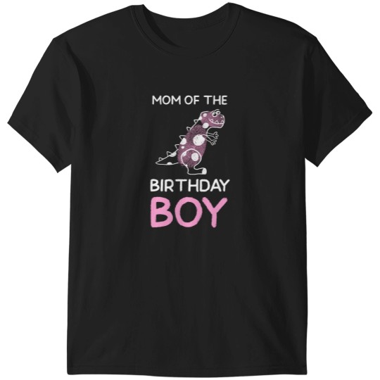 Discover Mom of the Birthday Boy Dinosaur Theme T-Shirts
