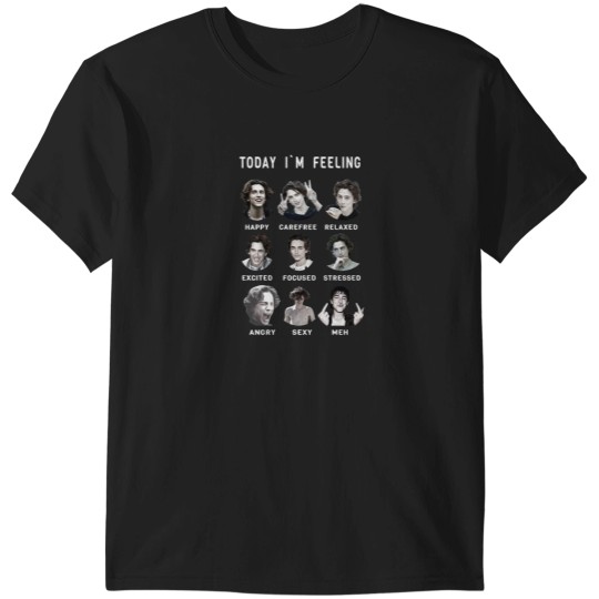 Discover Timothee Chalamet Funny Feelings Essential T-Shirts