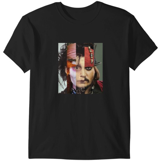 Discover Visages Johnny Depp classique T-Shirts