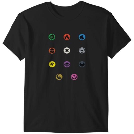 Discover Energy Types Pack T-Shirts