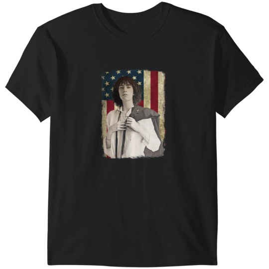 Discover Vintage American Flag Patti Smith Legend T-Shirts