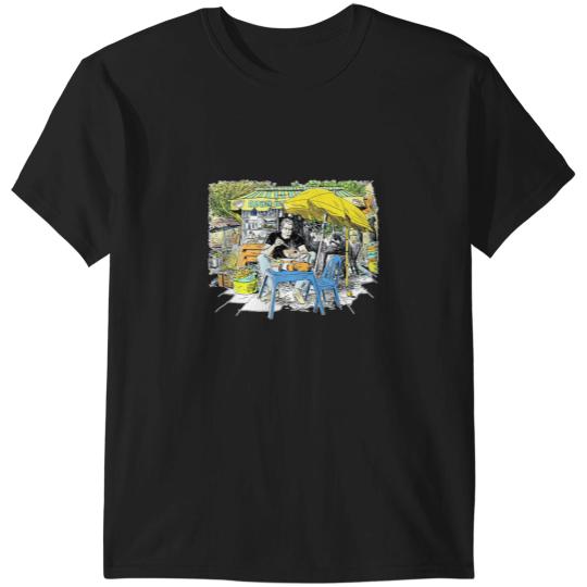 Discover Anthony Bourdain Classic Artwork T-Shirts for Fans