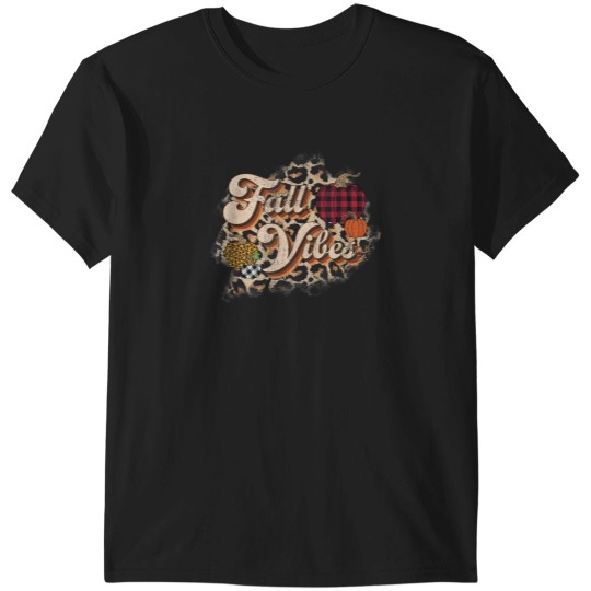 Discover Fall Vibes  Cute Fall Autumn T-Shirts