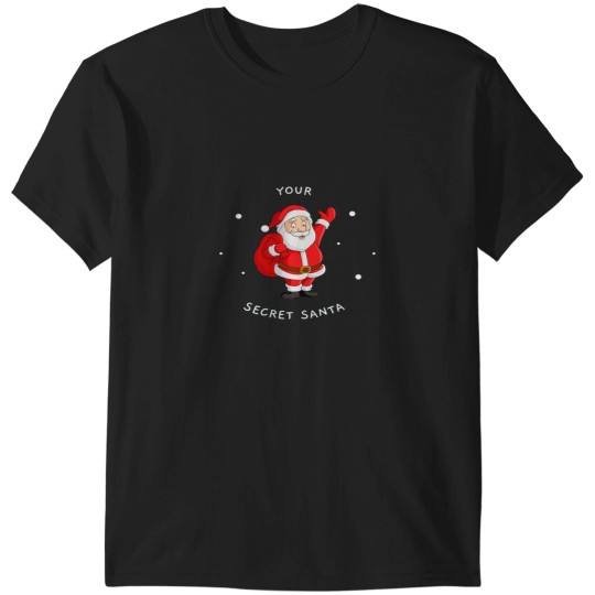 Discover Your Secret Santa Merry Christmas T-Shirts