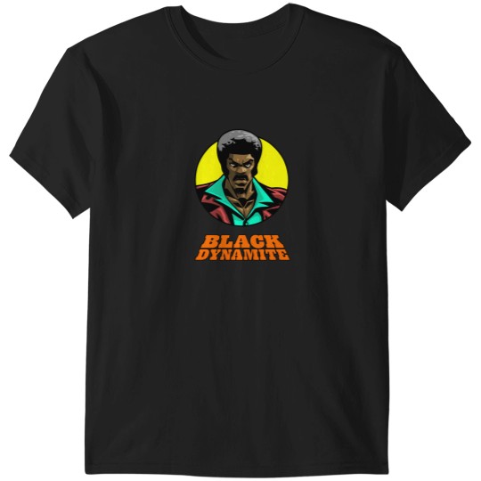 Discover Black Dynamite Smiling T-Shirts
