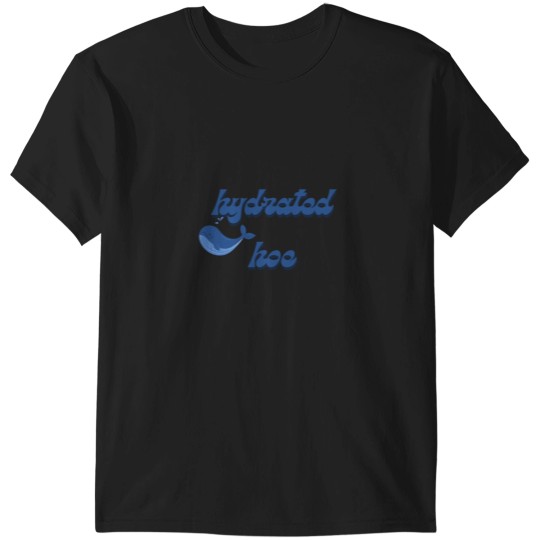 Discover Hydrated hoess water thirsty slutss waterbottle genz T-Shirts