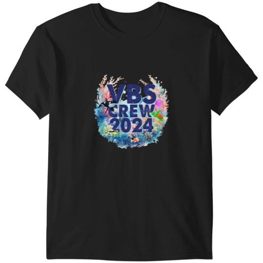 Discover VBS Crew 2024 SCUBAss Divingss Underwater Vacation Bible School T-Shirts