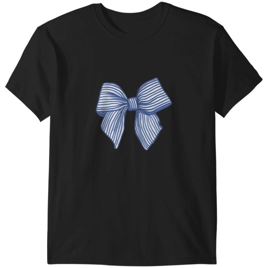 Discover Coquette Blue Bow T-Shirts