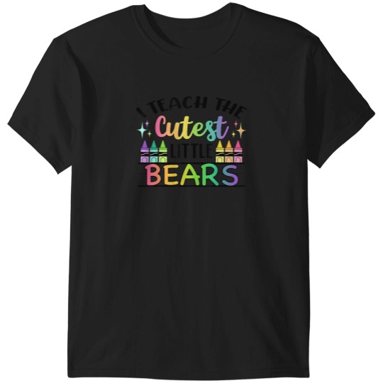 Discover Bears Teacher School T-Shirt T-Shirts
