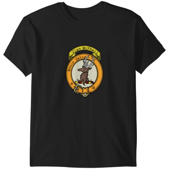 Discover McPhail Scottish Clan Surname crest T-Shirts
