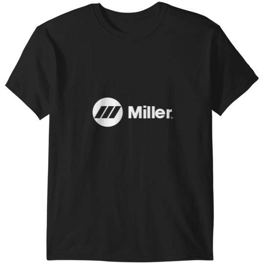 Discover Millerr Welding Equipment White Logo T-Shirts