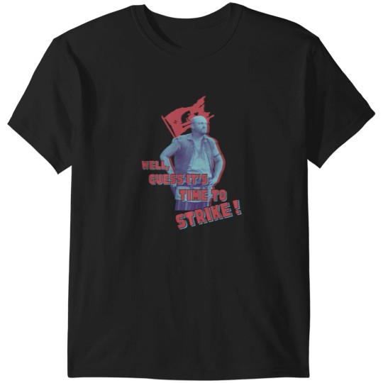 Discover Devinez quil est temps de greve classique T-Shirts