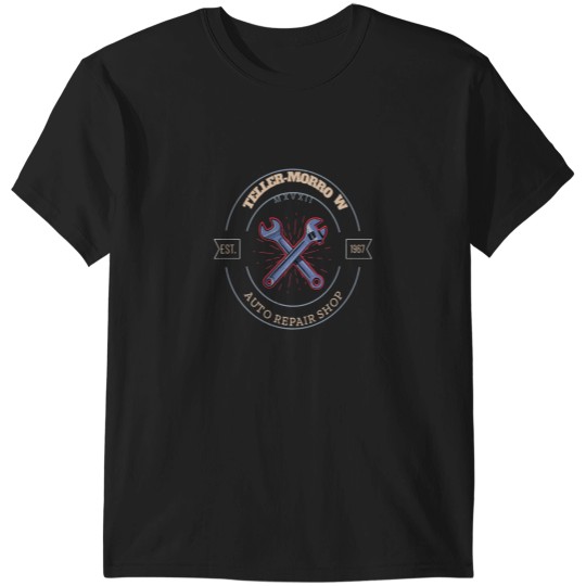 Discover Teller Morrow Automotive Repair Shop Tee T-Shirts