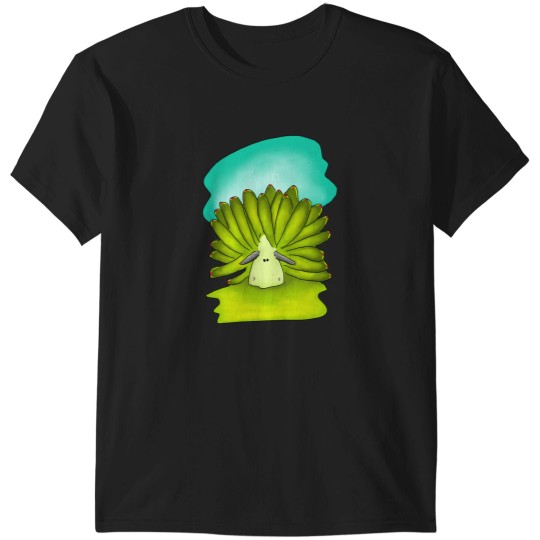 Discover Cute leaf sheep design Active T-Shirts