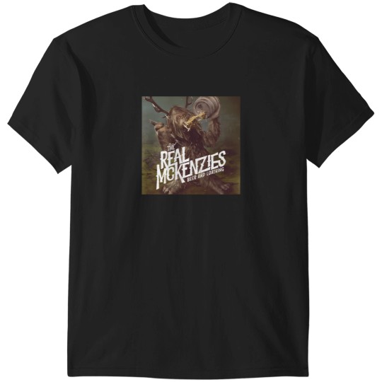 Discover Logo-Band-The-Real-Mckenzies T-Shirt T-Shirts