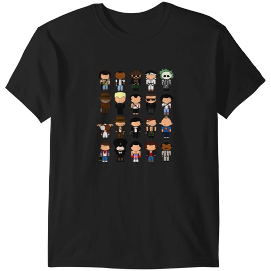Discover 1980s Classic Movie Icons - T-Shirts