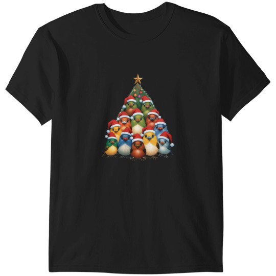 Discover Australian Birds christmass Tree - Birds Tree christmass T-Shirts