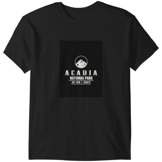 Discover Acadia Pride Region State Est 1919 Shirt Graphic T-Shirts