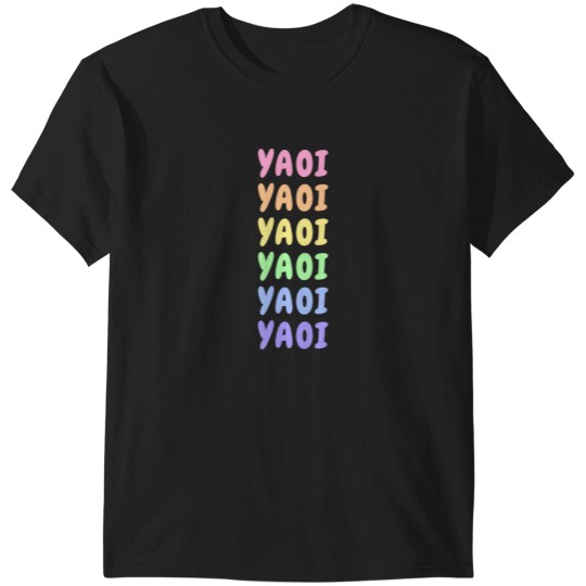 Discover RAINBOW PASTEL YAOI T-Shirts