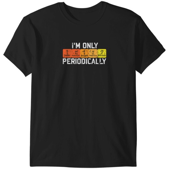 Discover IM Only Spooky Periodically Halloween Science T-Shirts