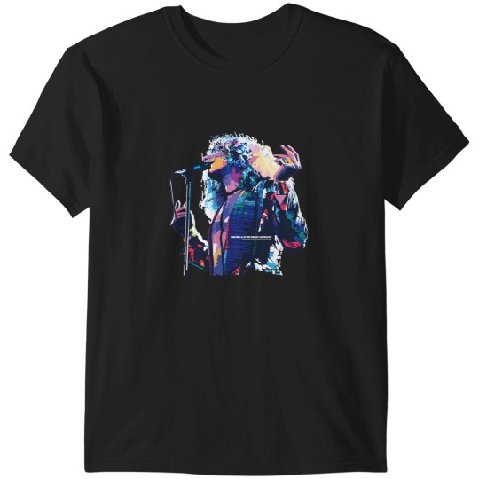 Discover Robert Plant in WPAP style T-Shirts