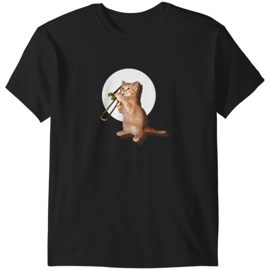 Discover Trombone Cat T-Shirts