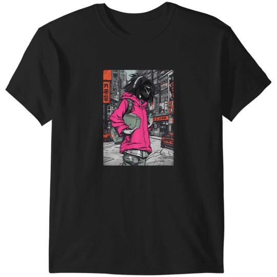 Discover Squid Cosplay Triangle Masked Man In The City 1 T-Shirts