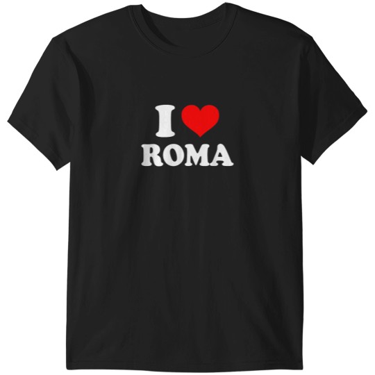 Discover I Heart Roma - Love Roma T-Shirt