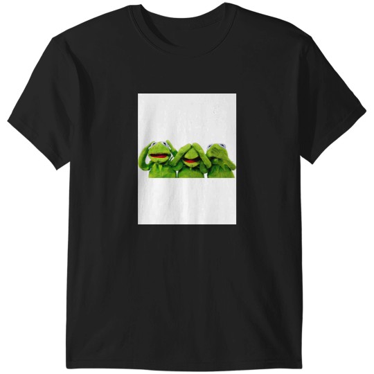 Discover Three K the frog plush toys T-Shirts