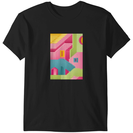 Discover sq game Poster Architecture Dcor T-Shirts