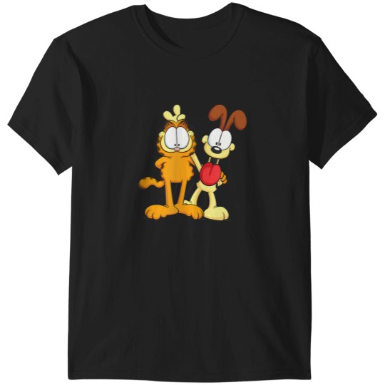 Discover garfield odie smiling happy photo pose ears T-Shirts