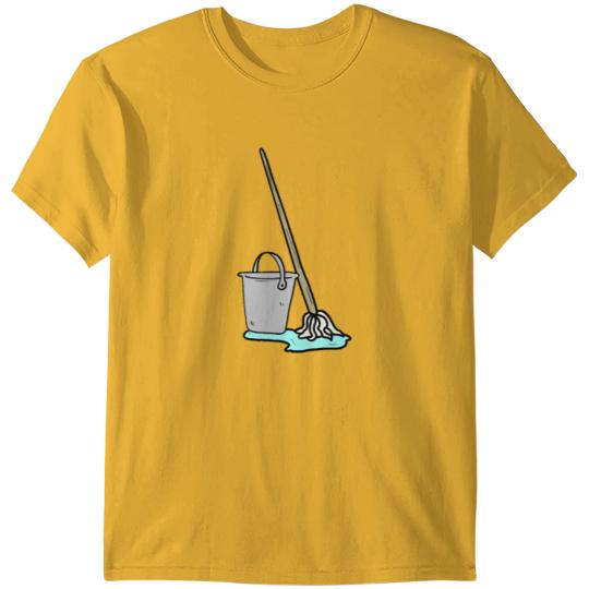 Discover Bucket And Mop.png T-Shirts