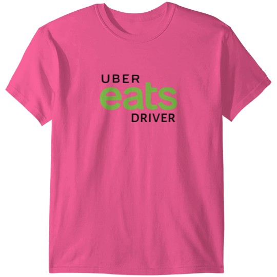 Discover UBER Eats Driver Logo Unifor T Shirts