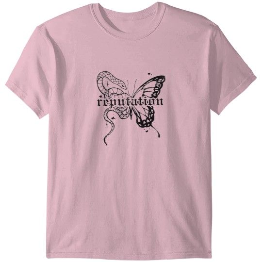 Discover Reputation Snake & Butterfly T-Shirts
