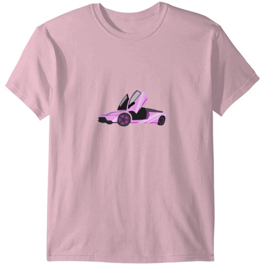 Discover Pink Sports Car T-Shirts