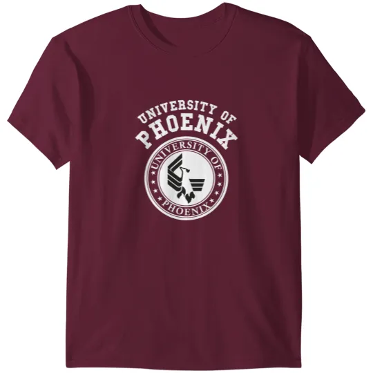 Discover university Of Phoenix T Shirts american college T Shirts