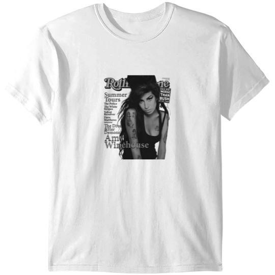 Discover Amy Winehouse Indie Pop Rock T Shirts L