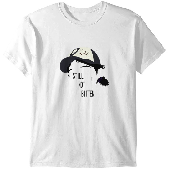 Discover Telltale Games The Walking D - Clementine Outline Ver- 1 T-Shirts