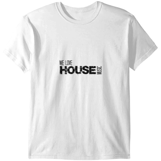 Discover We Love House Music Active T-Shirts