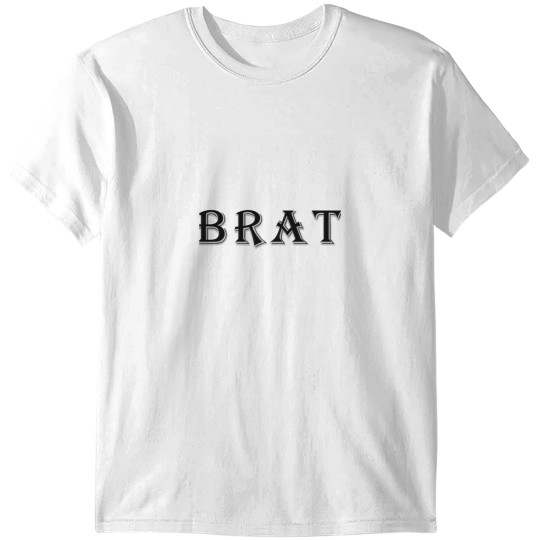 Discover Brat Logo T-Shirts
