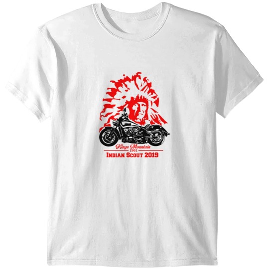 Discover Motorcycle INDIAN Scout - Americans Legend T-Shirts