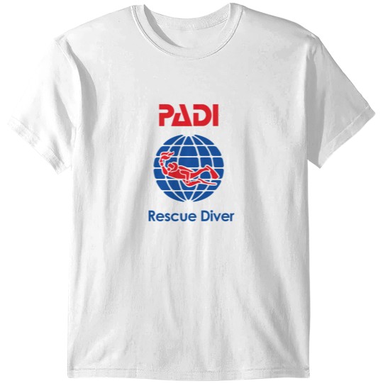 Discover padi rescue diver T-Shirts
